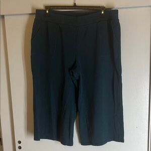 Logo Lounge Women's Teal Capri Jogger Pants size 1X